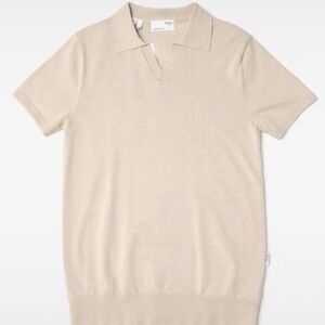 Selected Homme Knit Polo Shirt – Size M – NWT
